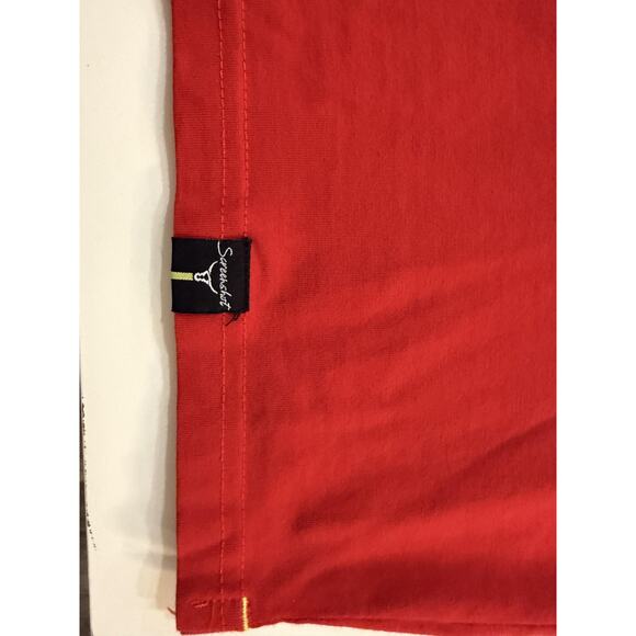 Screenshot Shirt Mens Medium Red Bear Graphic New York Coordinates Streetwear - Picture 3 of 8